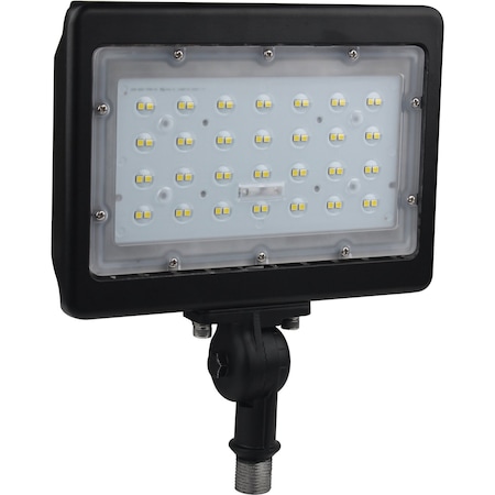 Nuvo LED Large Flood Light, 50W, 4000K, Bronze Finish, 100V277V, Dimmable 65/538R1